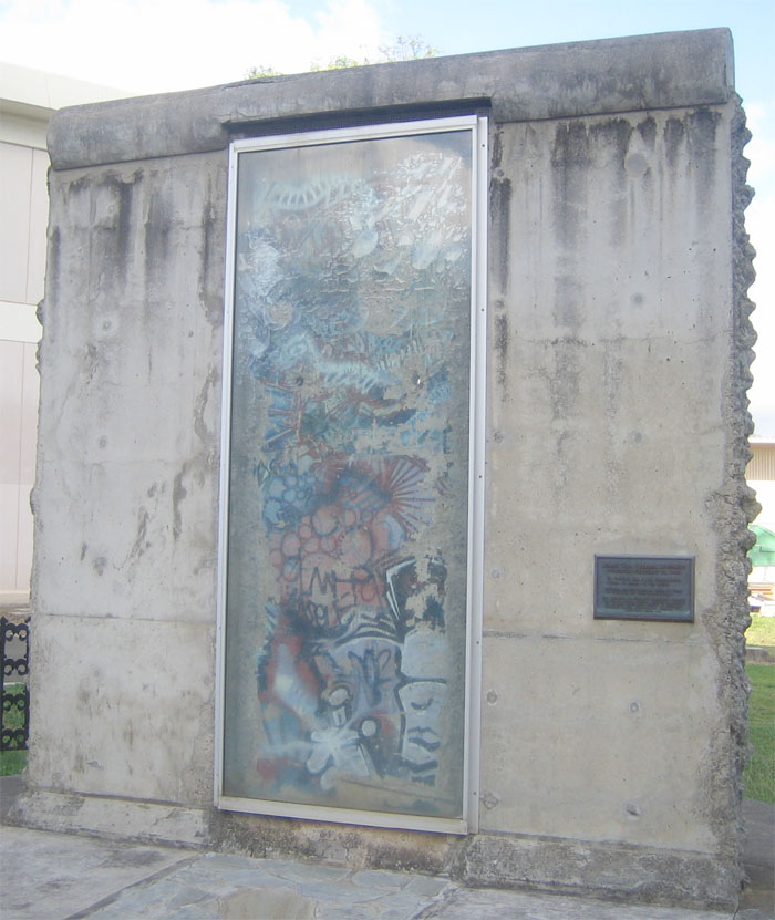 West side of the Berlin Wall