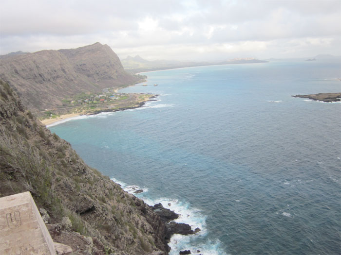 View of Windward Oahu