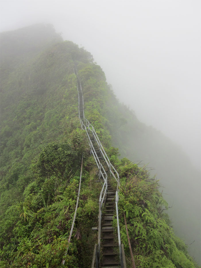 Going up the stairway Going up the stairway
