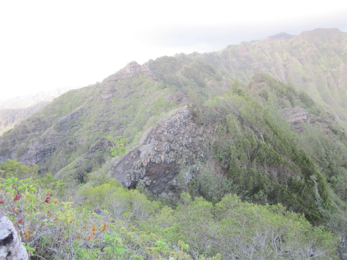 Spine of the Ko'olau Mountain Range